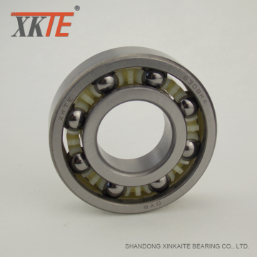 Polyamide Material Cage Ball Bearing 6200 Series