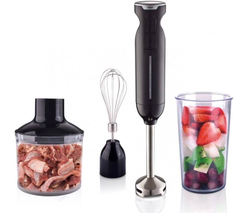 Convenient cordless handheld blender