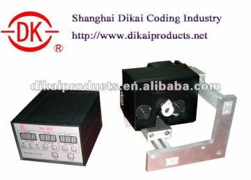 DK-801 intermittent ink roll coder (date coder, batch coder)