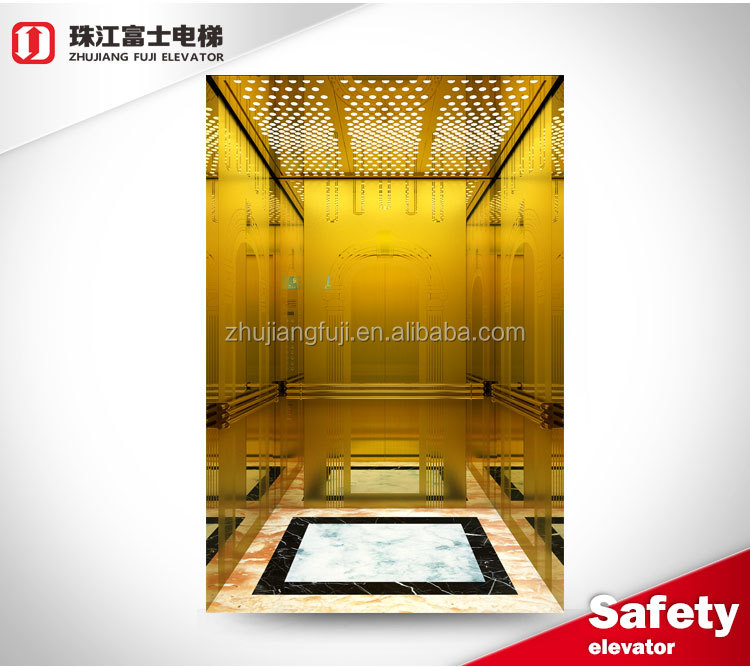 China Fuji Brand Factory Elevator Lift Residential Size Passenger Elevator for 10 Persons with Low Cost