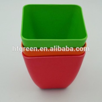 top sale plant fiber bamboo fiber flower pot