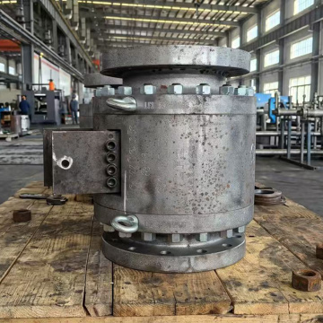 Dot Peen Marking Machine for Diameter 2m 5tons Large Flange Valve