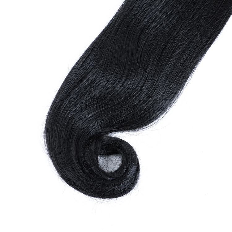 24 Inch High Quality Cheap Premium Fiber Synthetic Pony Tail Yaki pony 70g toyokalon tail silver grey yaki pony braiding hair