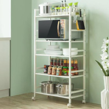 Kitchen Mobile Storage Rack with Wheels