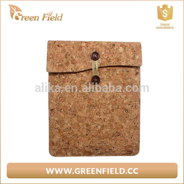 Natural cork leather laptop bag