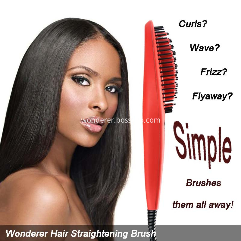 Hair Straightening Brush