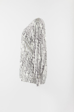 Dry base printed long sleeve pullover