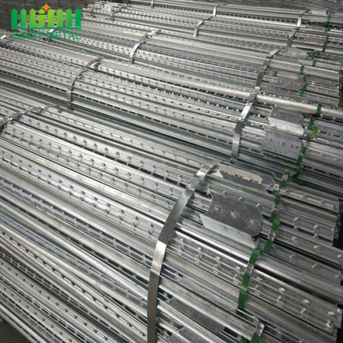 Galvanized Pagar Baja 8ft T Pagar untuk Pertanian