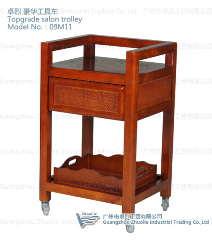 Top-Grade Solid Wood Salon Trolley of Slaon Furniture (09M11)