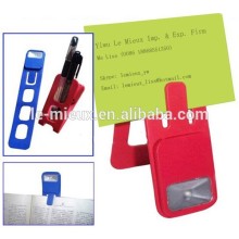 Flexible Book Reading with Pen Holder Card Holder Bookmark Light