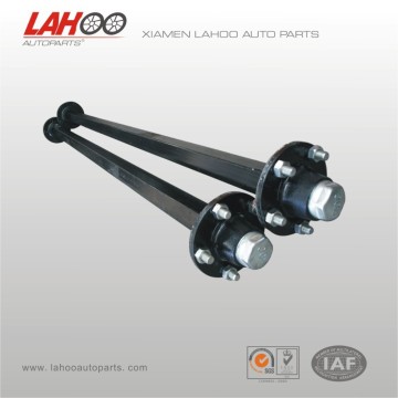 Agricultural trailer axle /Axle for agricultural trailer