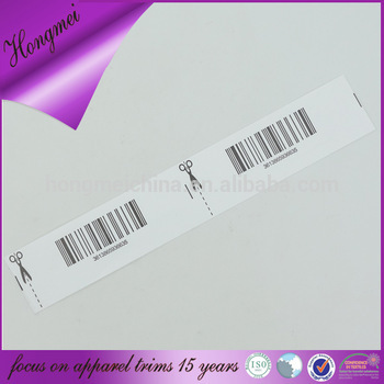 nylon barcode tape print label