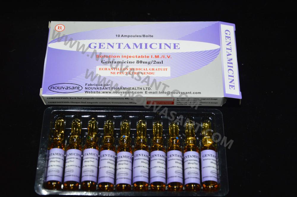 Gentamicin Injection 80mg-2ml