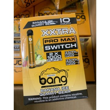 Электронная сигарета Одноразовый переключатель Vape Pod Bang XXL