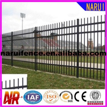 Zinc tubular steel fence/steel tube fence panels/fence panels square tube