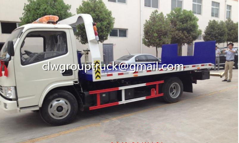 Foton Flatbed Road Wrecker Truck