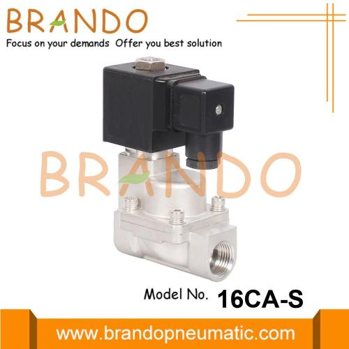 Elektrikli Buhar Solenoid Valfı 3/8&#39;&#39; 1/2&#39;&#39; 3/4&#39;&#39; 1&#39;&#39;