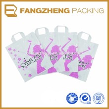 customer packaging clear cloth plastic bag ,hand bag