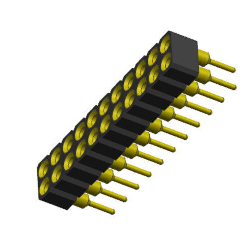 Bewerkte busconnectoren 2,0 mm