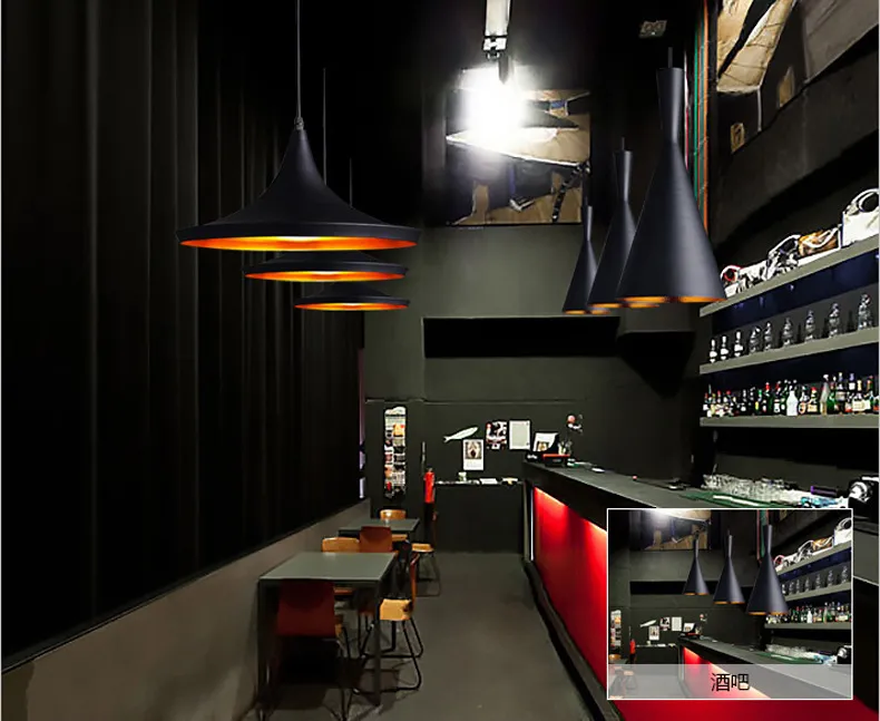 Industrial Style Black Pendant Chandelier for Dining Spaces