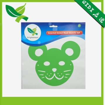 Face mask PP drawing stencil