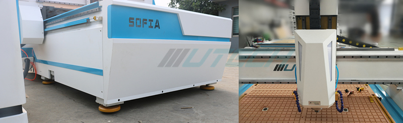 Water cooling spindle ATC CNC Router machine