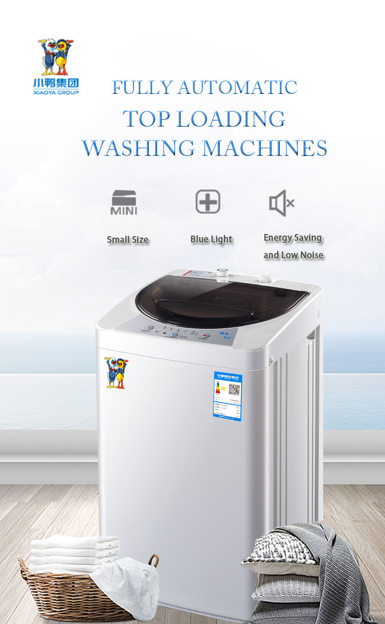 Small portable automatic washing machine for student dormitory