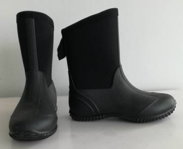 Camo Neoprene Rain Boots,Cheap Lady Neoprene Shoes,Neoprene Ladies Boots,Female Neoprene Shoes,Women Neoprene Boots