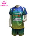 Camiseta de rugby personalizada del equipo deportivo