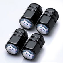 Aluminum Tire Stem Valve Caps - Car Dustproof Tire Valve Covers