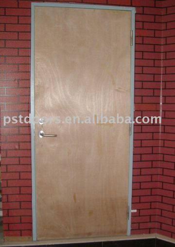 wooden fire rated door,wooden fire proof door.BS476 wooden fire resistant door GuangZhou manufacturer.