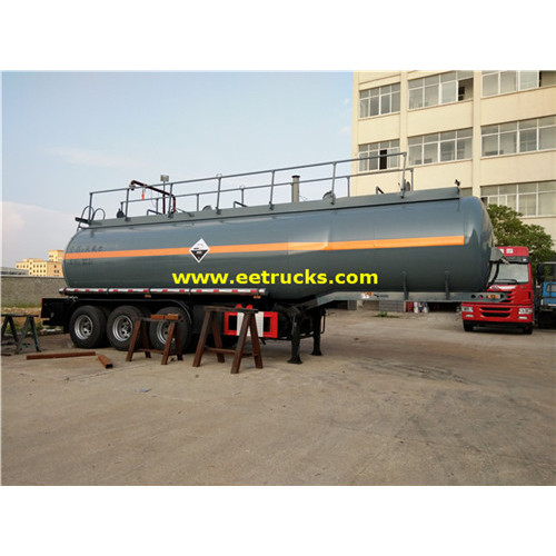 Tri-axle 32000L Hydrogen Peroxide Tanker Trailers