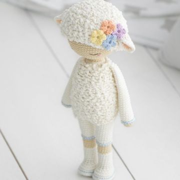 उच्च गुणवत्ता शर्मीली लड़की Amigurumi बुनना पैटर्न