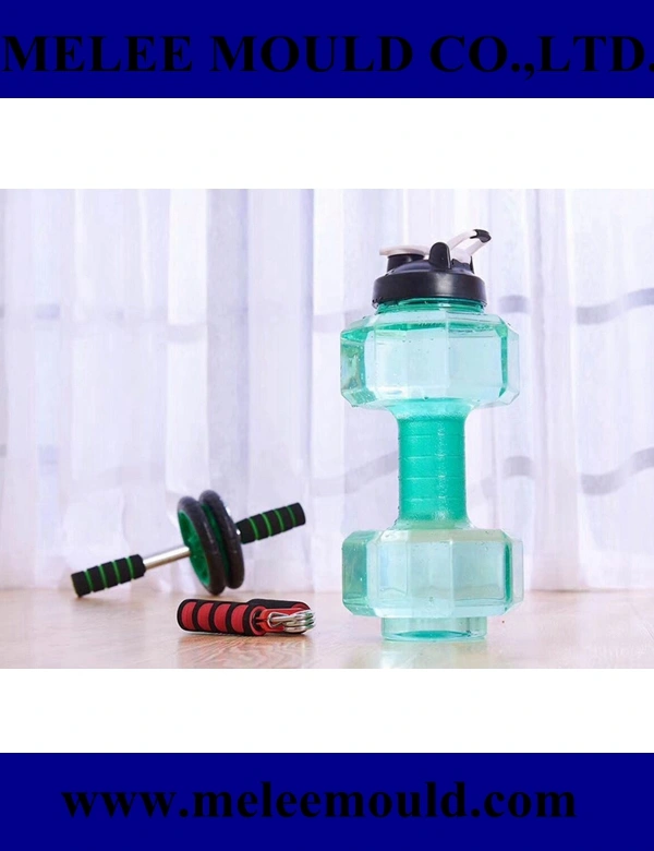 Melee Dumbbell Shape Bike Sport Plastic Water Bottle