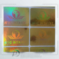 Custom Logo Laser 3D Gold Anti-Fake Hologram Etikett