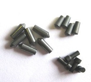 Cemented carbide pins