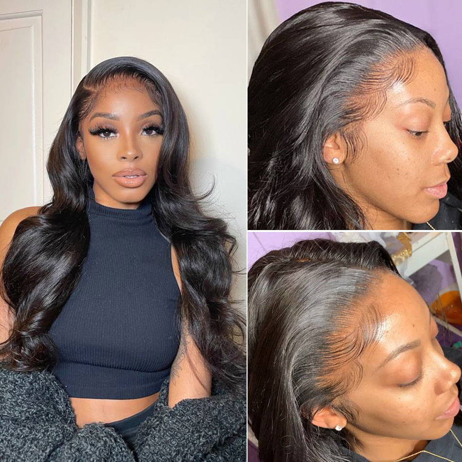 613Blonde Transparent Lace Front Wigs Raw Virgin Human Hair  Lace Closure Wig For Black Women Peruvian 360 HD Lace Frontal Wig
