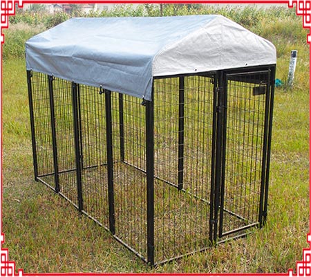 chenil extérieur soudé outdoor welded dog kennel