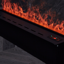 Hot Selling Indoor Fogging Fireplace with Single Color Flame and 3D Atomization