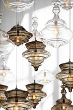 Style hanging glass pendant light art