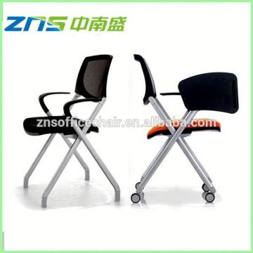 893 stacktable floding good office folding chair with tablet