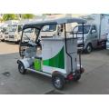 Four wheel electric self loading garbage truck