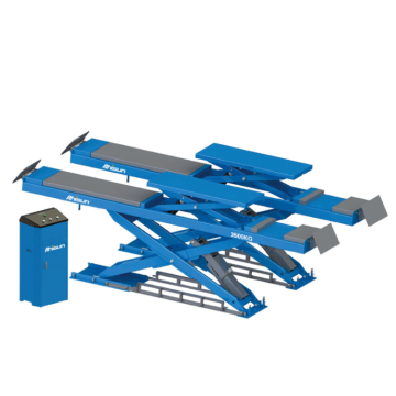 Ultra Thin 3.0 Tons Auto Double Platform Scissors Car Lifter