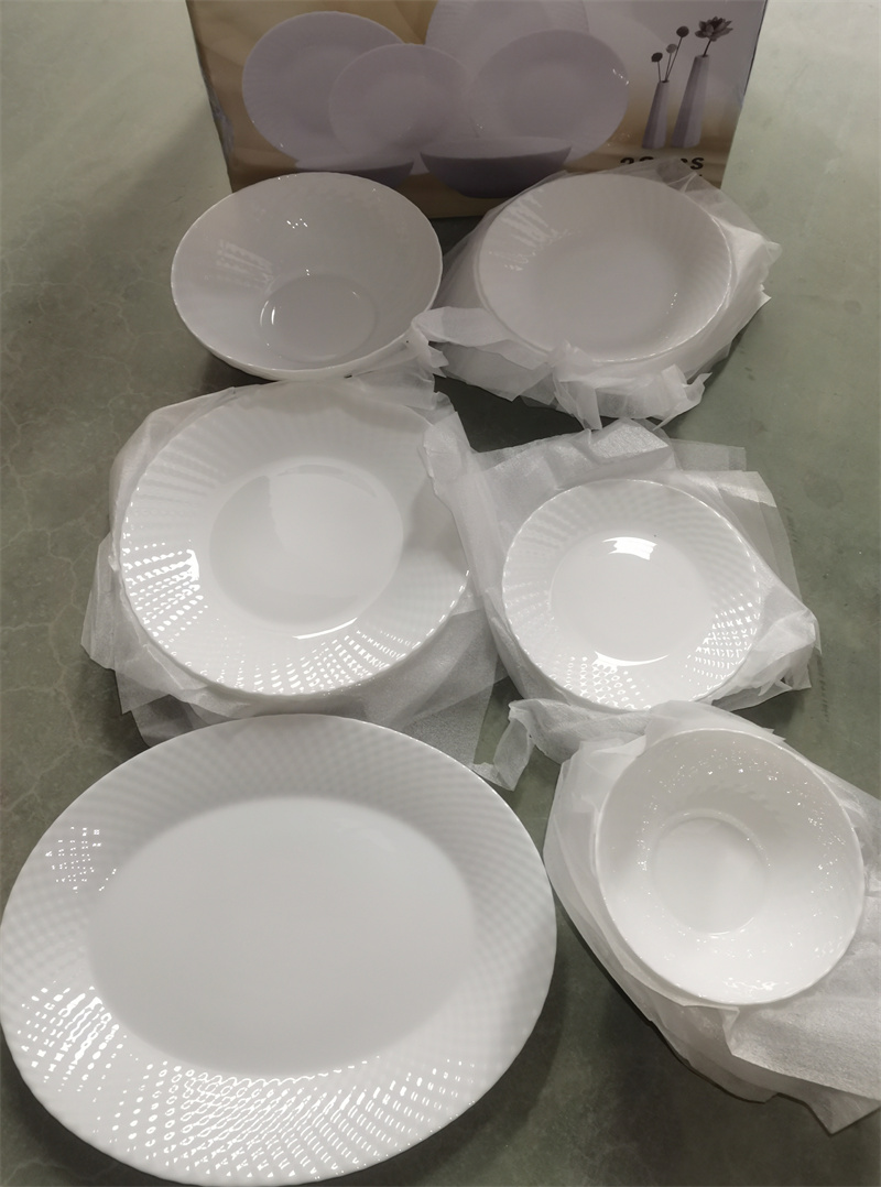 Dapur Opal Glass Dinner Plate Dijual