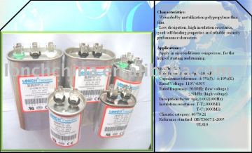 ac motor capacitor cbb65 air condition capacitor