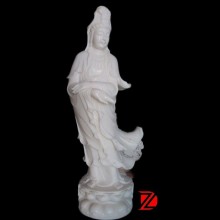 Marble buddha figurines