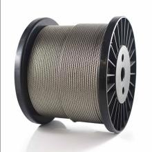 304 and 316 stainless steel wire rope 7x7