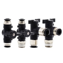 BUC High Quality Pneumatic Hand Valve Connectors - Quick Joint ON-OFF Switch