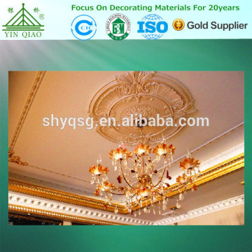 Indoor Luxurious Gypsum Plaster Decorative Ceiling Moldings