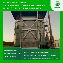 Eco-Friendly Vertical Tank for Organic Material Fermentation